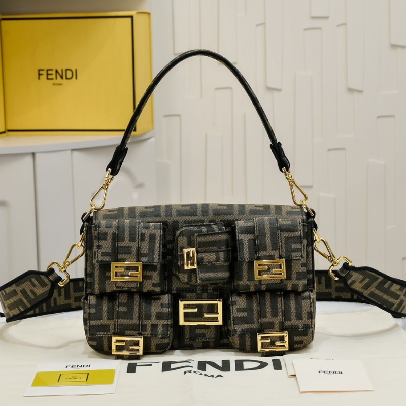 F**di top handle bags
